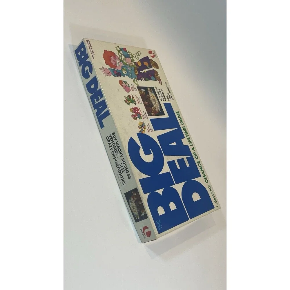 1977 Lakeside Games Big Deal Chance of a Lifetime Board Game Excellent Condition